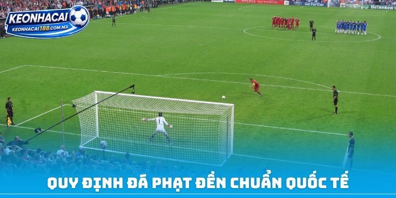 Quy định đá phạt đền chuẩn quốc tế